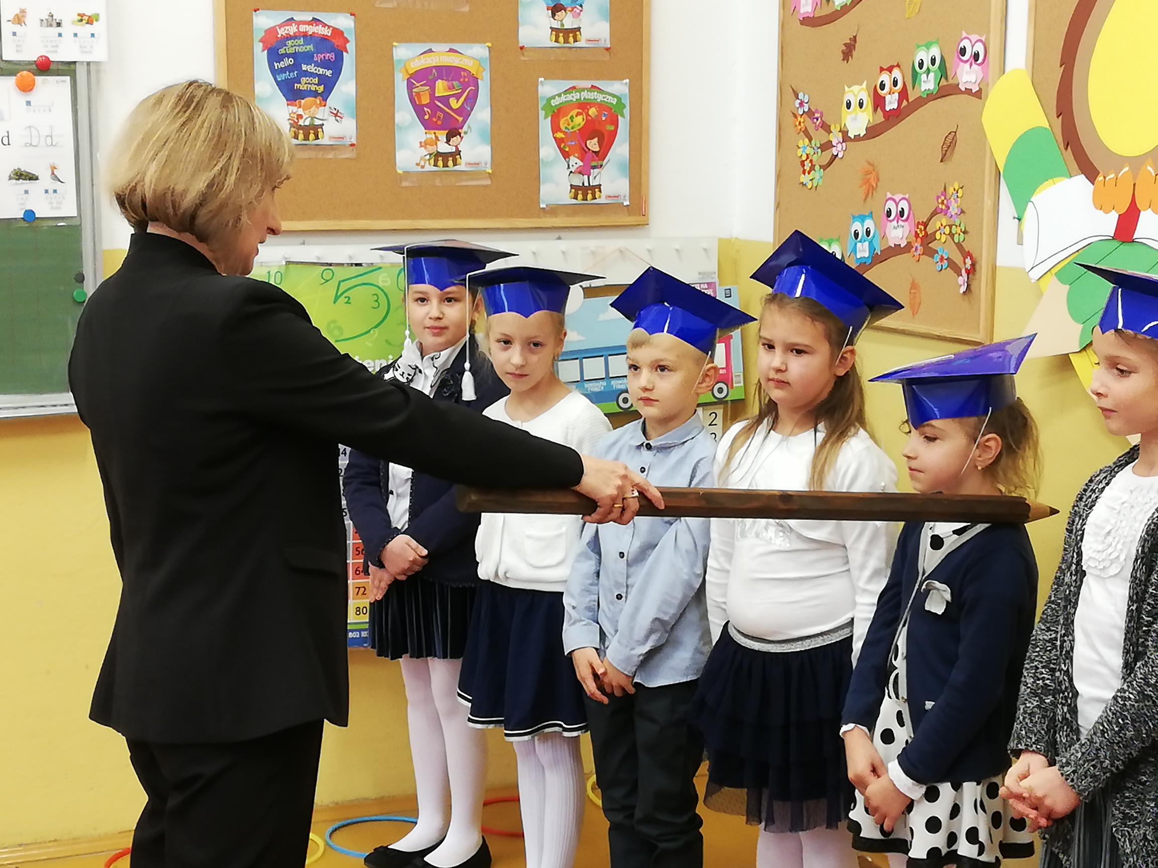 Pasowanie pierwszoklasistów